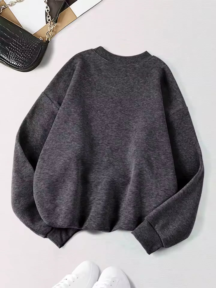 Classic Loose Fit Crewneck Sweatshirt