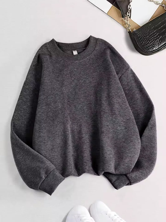 Classic Loose Fit Crewneck Sweatshirt